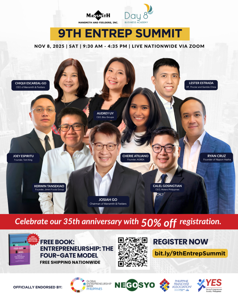9th Mansmith Entrep Summit